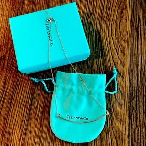 Tiffany & Co. silver small Smile Pendant